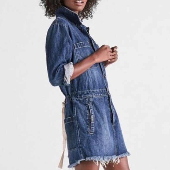 Lucky Brand Denim Dress - Picture 1 of 12
